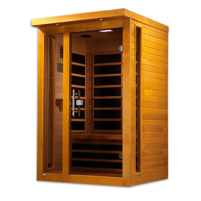 Retired in 2018*** Dynamic "Vienna" 2 Person Low EMF Far IR Sauna (DYN-6215-01)