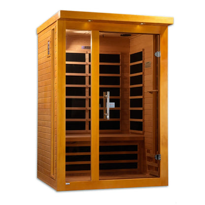 Retired in 2018*** Dynamic "Vienna" 2 Person Low EMF Far IR Sauna (DYN-6215-01)
