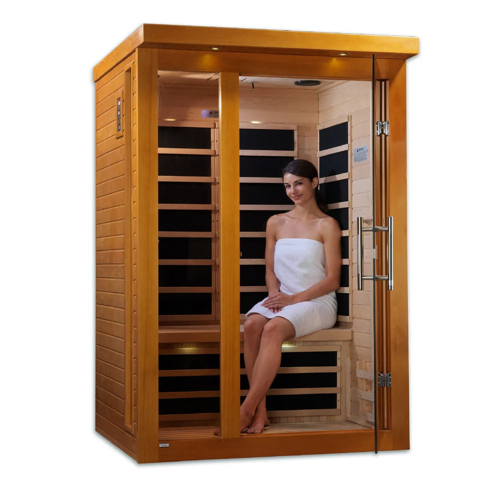 Retired in 2018*** Dynamic "Vienna" 2 Person Low EMF Far IR Sauna (DYN-6215-01)