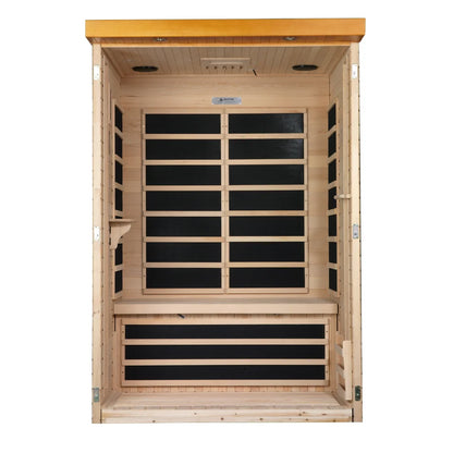 Retired in 2018*** Dynamic "Vienna" 2 Person Low EMF Far IR Sauna (DYN-6215-01)