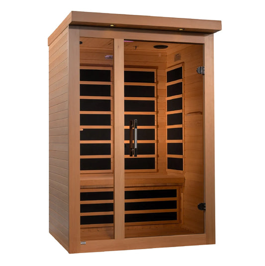 ***Retired in 2025*** Dynamic "Llumeneres" 2 Person Ultra Low EMF FAR IR Sauna (DYN-6215-02 Elite)