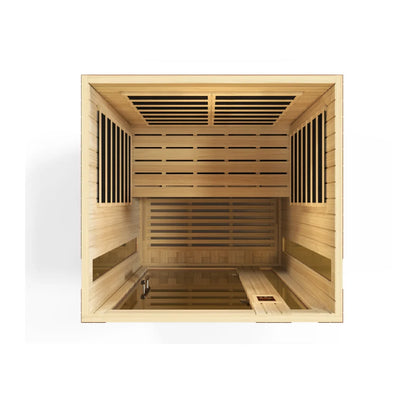 Dynamic "Vittoria" 2 Person Low EMF Far IR Sauna (DYN-6220-01)
