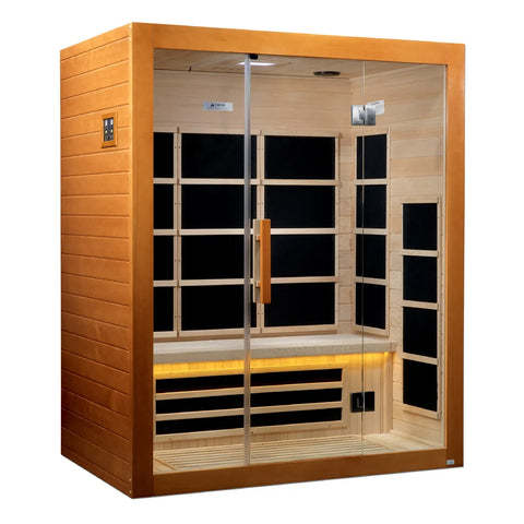 Retired in 2022*** Dynamic "Marseille" 3 Person Ultra Low EMF FAR IR Sauna (DYN-6308-01)