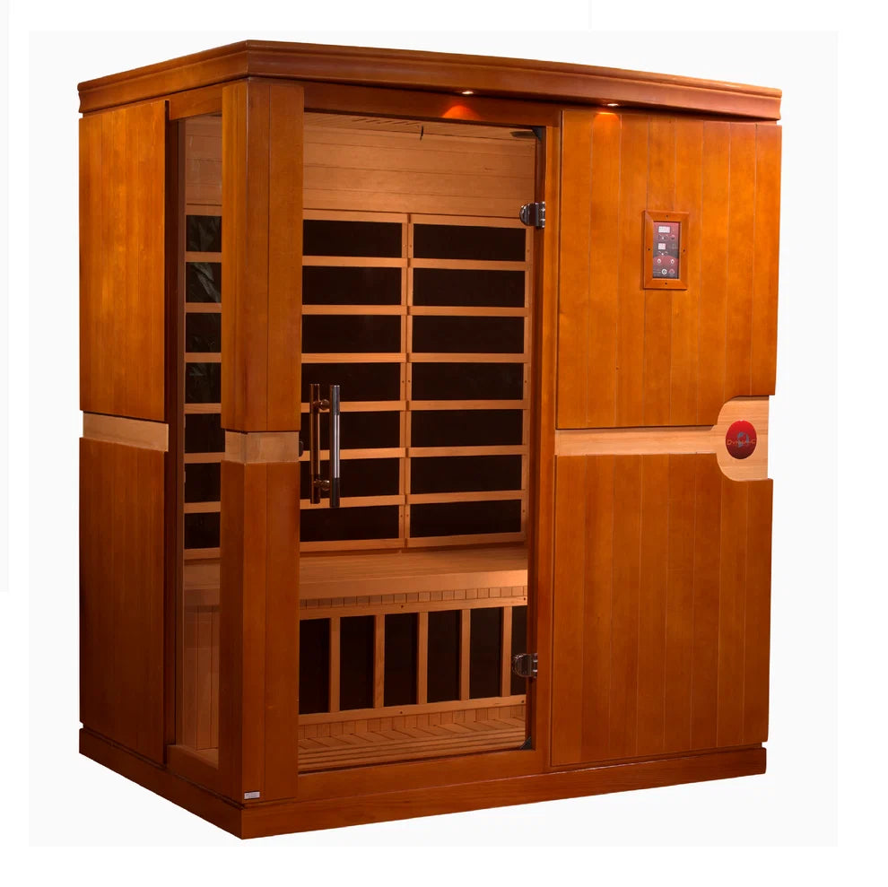 Retired in 2018*** Dynamic "Madrid" 3 Person Low EMF Far IR Sauna (DYN-6310-01)
