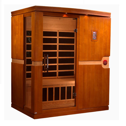 Retired in 2018*** Dynamic "Madrid" 3 Person Low EMF Far IR Sauna (DYN-6310-01)