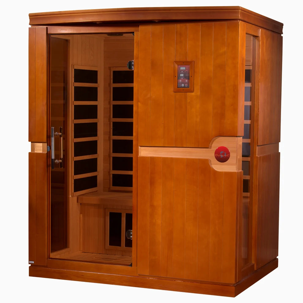 Retired in 2018*** Dynamic "Madrid" 3 Person Low EMF Far IR Sauna (DYN-6310-01)