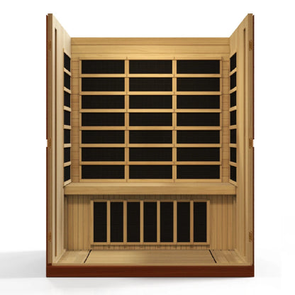 Retired in 2018*** Dynamic "Madrid" 3 Person Low EMF Far IR Sauna (DYN-6310-01)