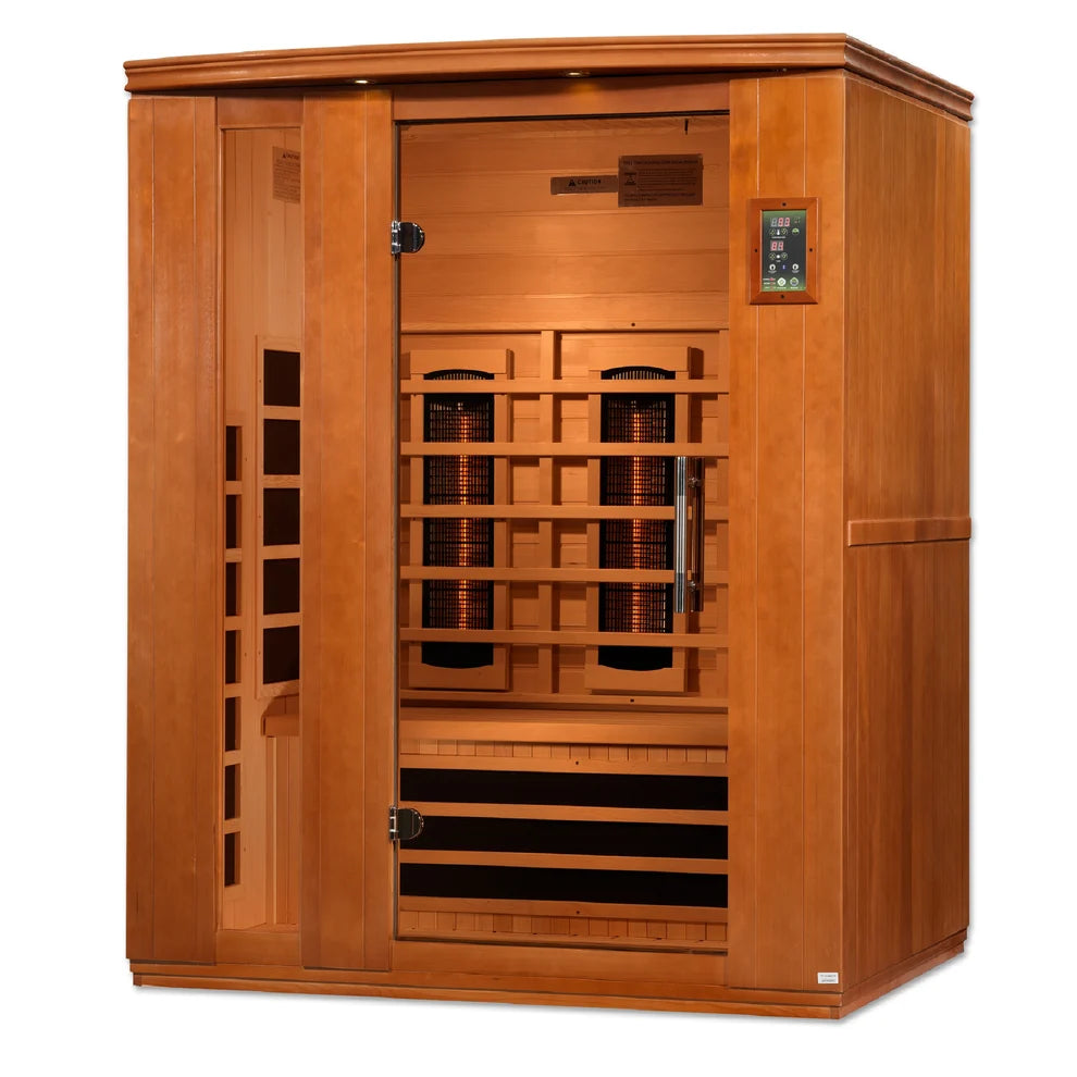 Dynamic "Lugano" 3 Person Full Spectrum IR Sauna (DYN-6336-03 FS)