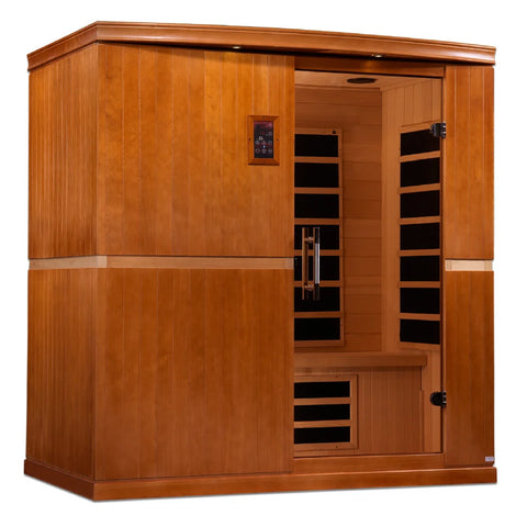Retired in 2020*** Dynamic "Grande Madrid" 4 Person Low EMF Far IR Sauna (DYN-6410-01)
