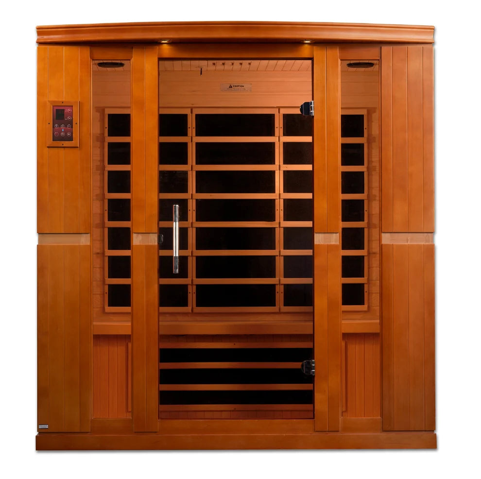 Dynamic "Bergamo" 4 Person Low EMF Far IR Sauna (DYN-6440-01