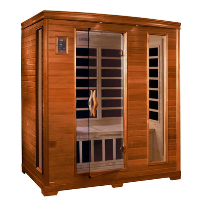 Retired in 2019*** Dynamic "Modena" 3 Person Low EMF Far IR Sauna (DYN-6444-04)