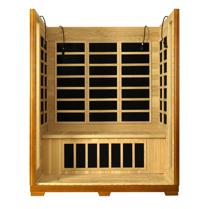 Retired in 2019*** Dynamic "Modena" 3 Person Low EMF Far IR Sauna (DYN-6444-04)
