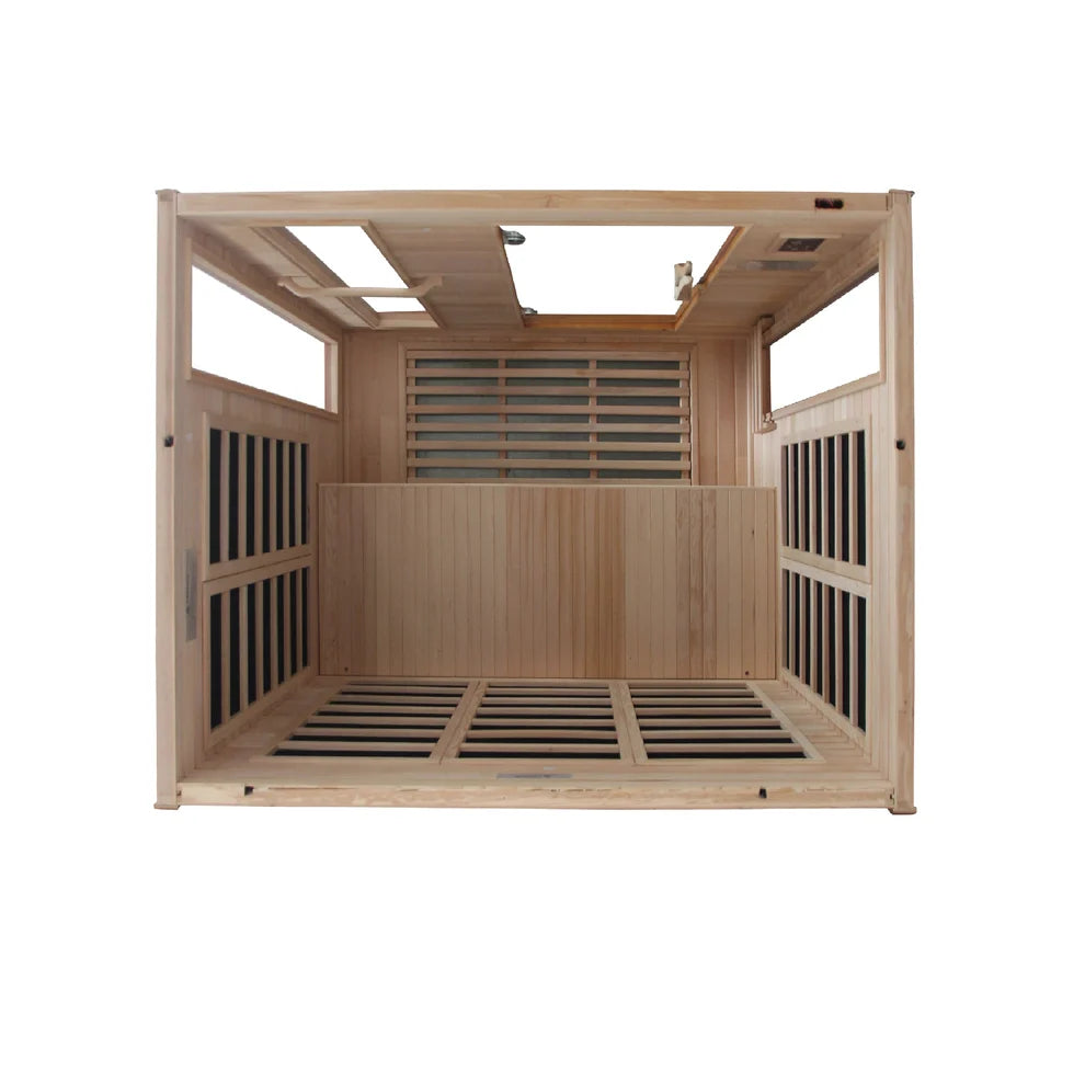 Retired in 2019*** Dynamic "Modena" 3 Person Low EMF Far IR Sauna (DYN-6444-04)