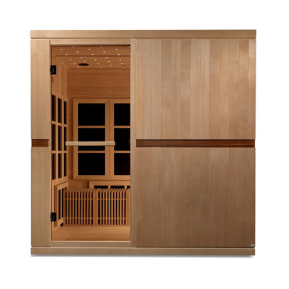 *Retired in 2024*** Golden Designs "Catalonia" 8 Person Ultra Low EMF FAR IR Sauna (GDI-6880-01)