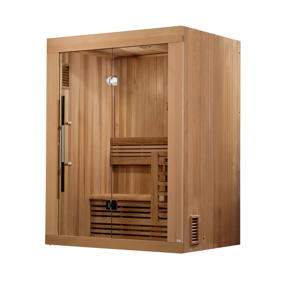 *Retired in 2024*** Golden Designs "Sundsvall Edition" 2 Person Traditional Sauna (GDI-7289-01)