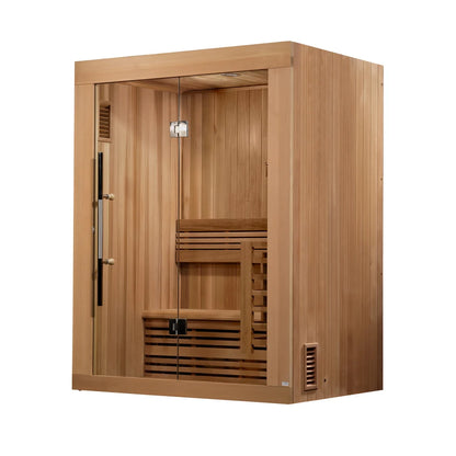 *Retired in 2024*** Golden Designs "Sundsvall Edition" 2 Person Traditional Sauna (GDI-7289-01)
