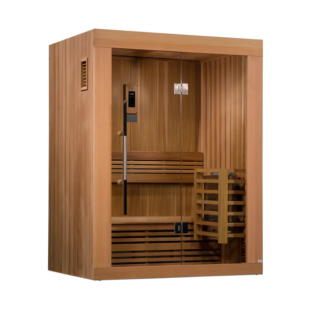 *Retired in 2024*** Golden Designs "Sundsvall Edition" 2 Person Traditional Sauna (GDI-7289-01)