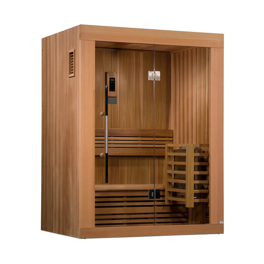 *Retired in 2024*** Golden Designs "Sundsvall Edition" 2 Person Traditional Sauna (GDI-7289-01)