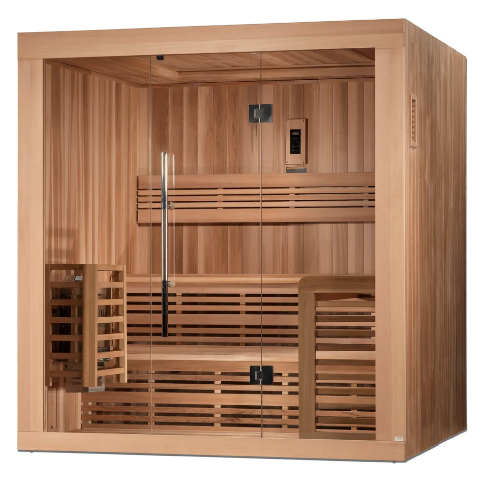Retired in 2025*** Golden Designs "Osla" 4-6 Person Traditional Sauna (GDI-7689-01)