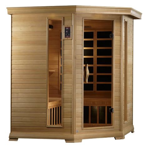 Retired in 2020*** Golden Designs 4-5 Person Near Zero EMF Far IR Sauna (GDI-6445-01)
