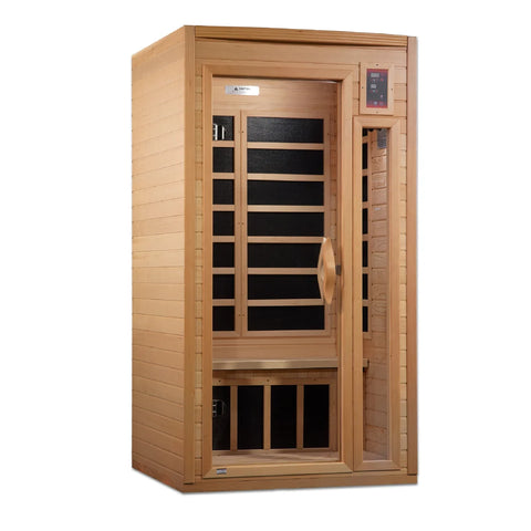 Retired in 2024*** Golden Designs 1-2 Person Low EMF Far IR Sauna (GDI-6106-01)