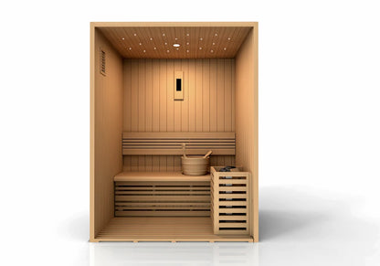 *Retired in 2024*** Golden Designs "Sundsvall Edition" 2 Person Traditional Sauna (GDI-7289-01)
