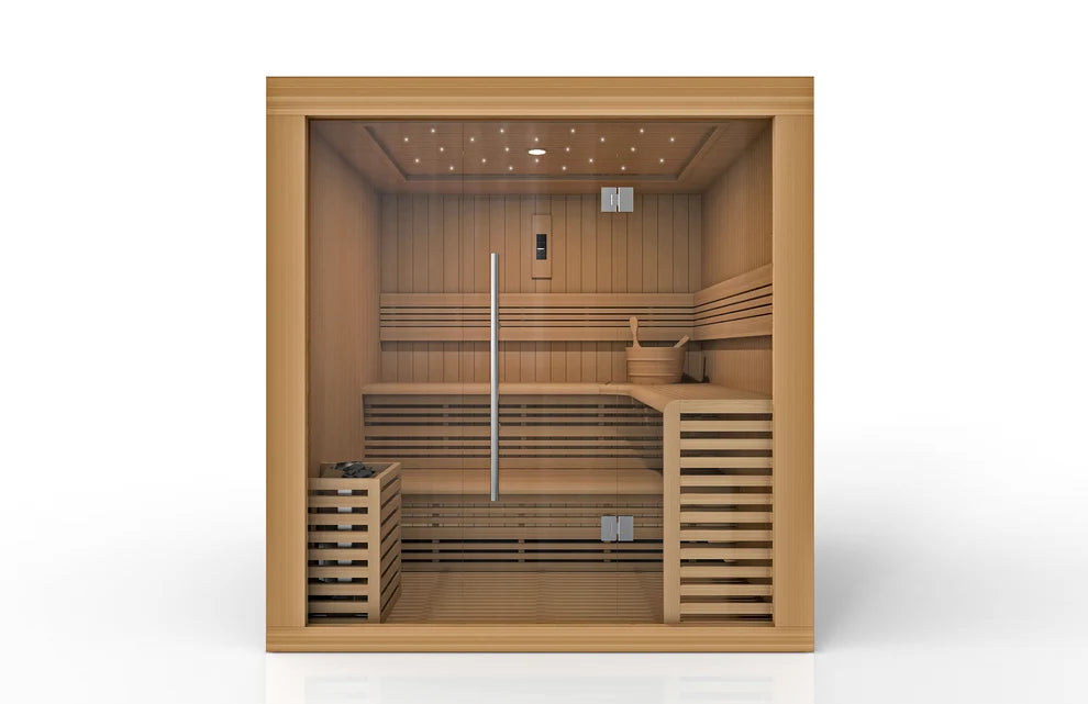 Retired in 2025*** Golden Designs "Osla" 4-6 Person Traditional Sauna (GDI-7689-01)