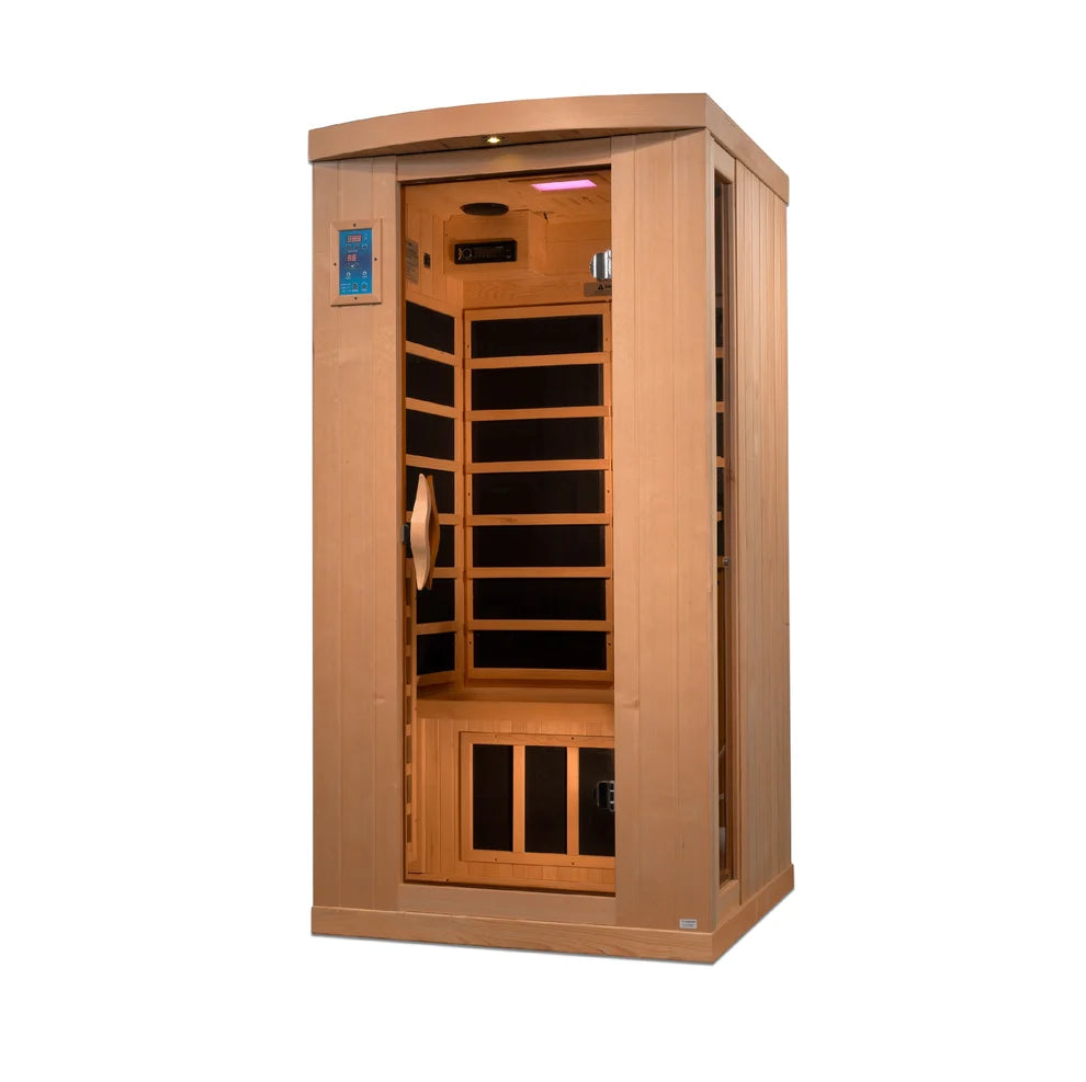 Retired in 2021*** Golden Designs "Reserve Edition" 1 Person Full Spectrum Sauna (GDI-8010-01)