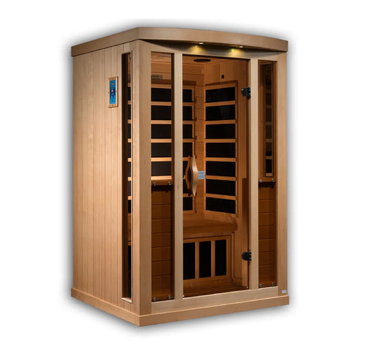 Retired in 2021*** Golden Designs "Reserve Edition" 2 Person Full Spectrum Sauna (GDI-8020-01)