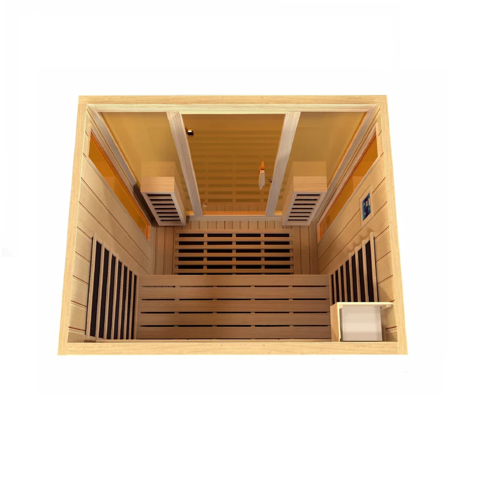 Retired in 2021*** Golden Designs "Reserve Edition" 3 Person Full Spectrum Sauna (GDI-8030-01)