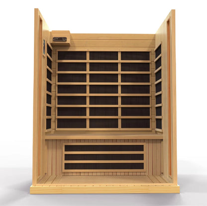 Retired in 2021*** Golden Designs "Reserve Edition" 3 Person Full Spectrum Sauna (GDI-8030-01)