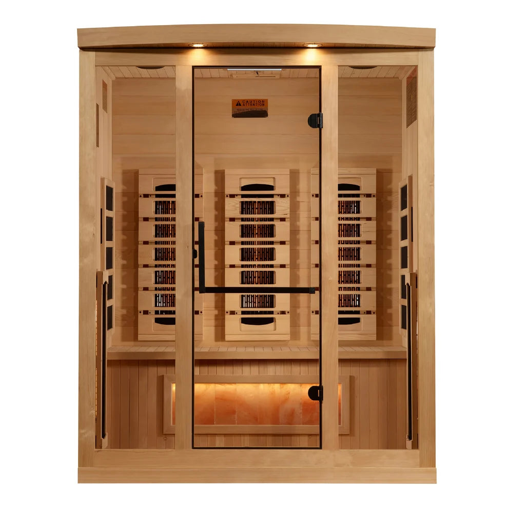 2025 Golden Designs "Reserve Edition" 3 Person Full Spectrum with Himalayan Salt Bar (GDI-8030-03)