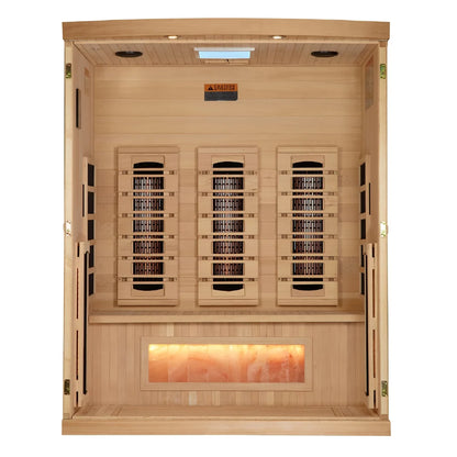 2025 Golden Designs "Reserve Edition" 3 Person Full Spectrum with Himalayan Salt Bar (GDI-8030-03)