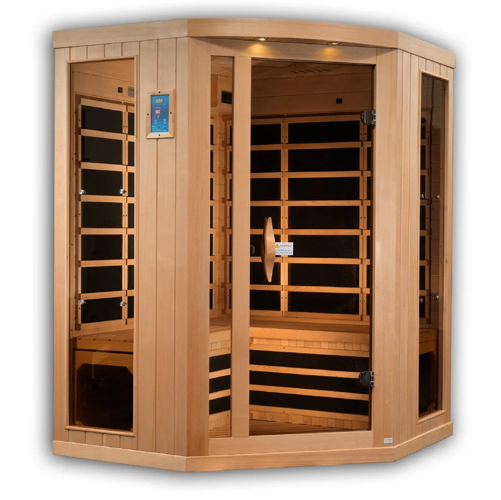 *Retired in 2021*** Golden Designs "Reserve Edition" 3 Person Full Spectrum Sauna (GDI-8035-01)