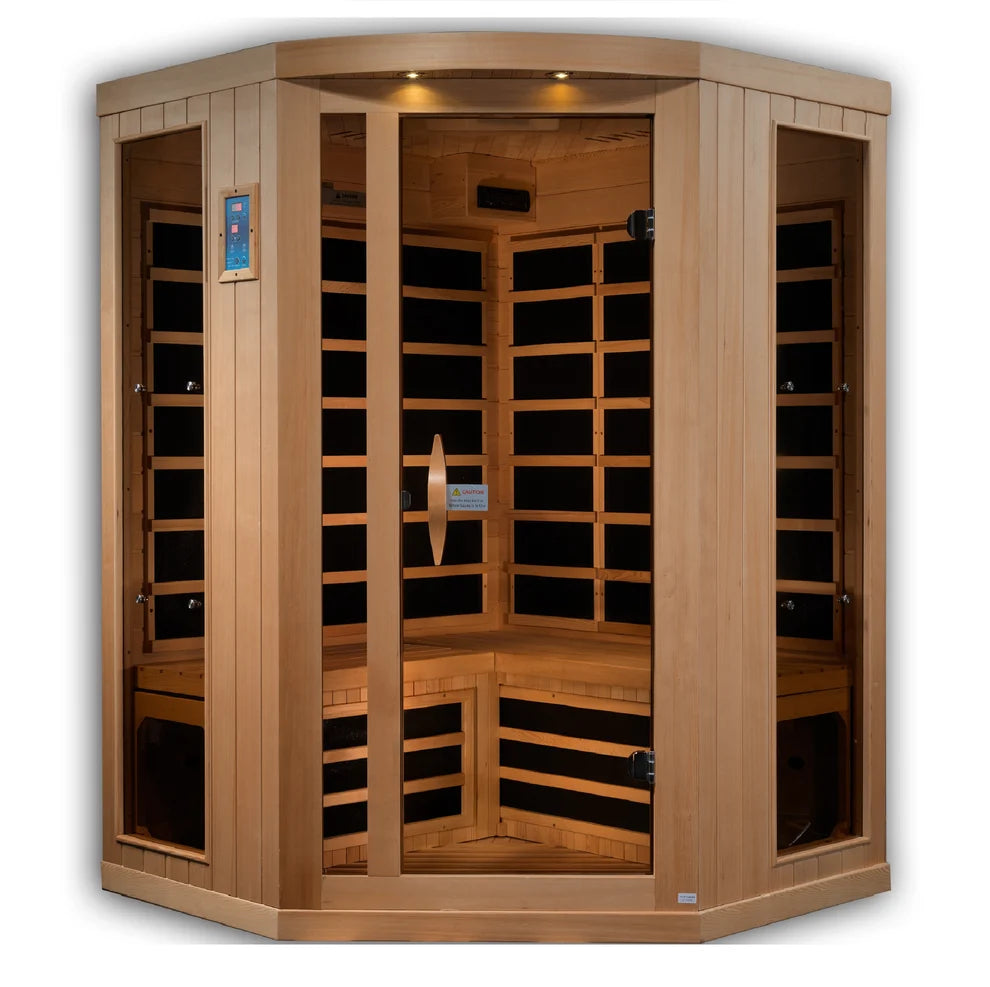 *Retired in 2021*** Golden Designs "Reserve Edition" 3 Person Full Spectrum Sauna (GDI-8035-01)