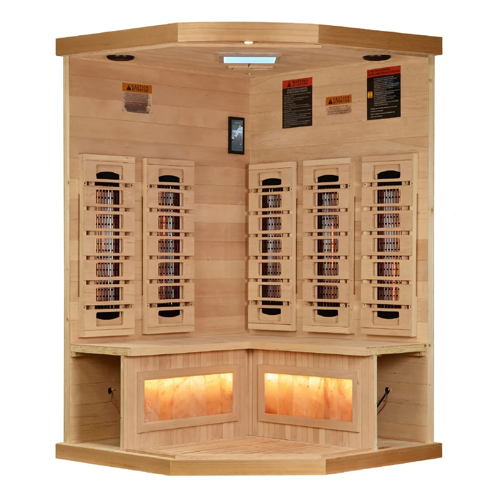 2025 Golden Designs "Reserve Edition" 3 Person Full Spectrum with Himalayan Salt Bar (GDI-8035-03)
