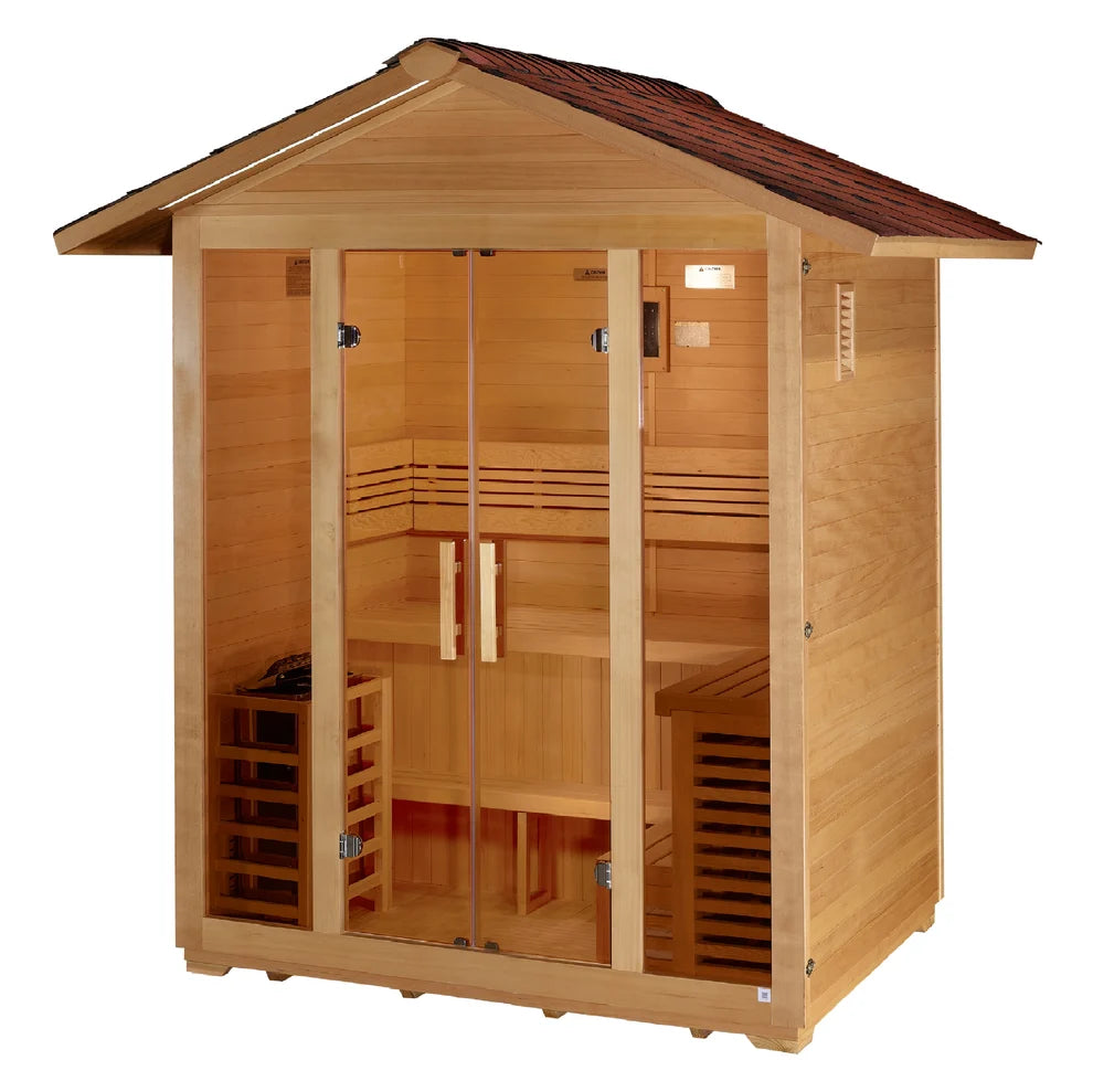 Golden Designs "Vorarlberg" 5 Person Traditional Outdoor Sauna (GDI-8105-01)
