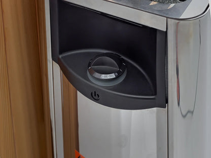 Golden Designs "Gargellen" 5 Person Hybrid (PureTech™ Full Spectrum IR or Traditional Stove) Outdoor Sauna (GDI-8125-01)