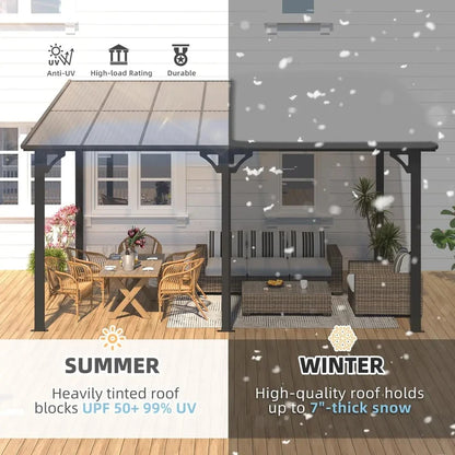 Horizon Wall-Mount Pergola