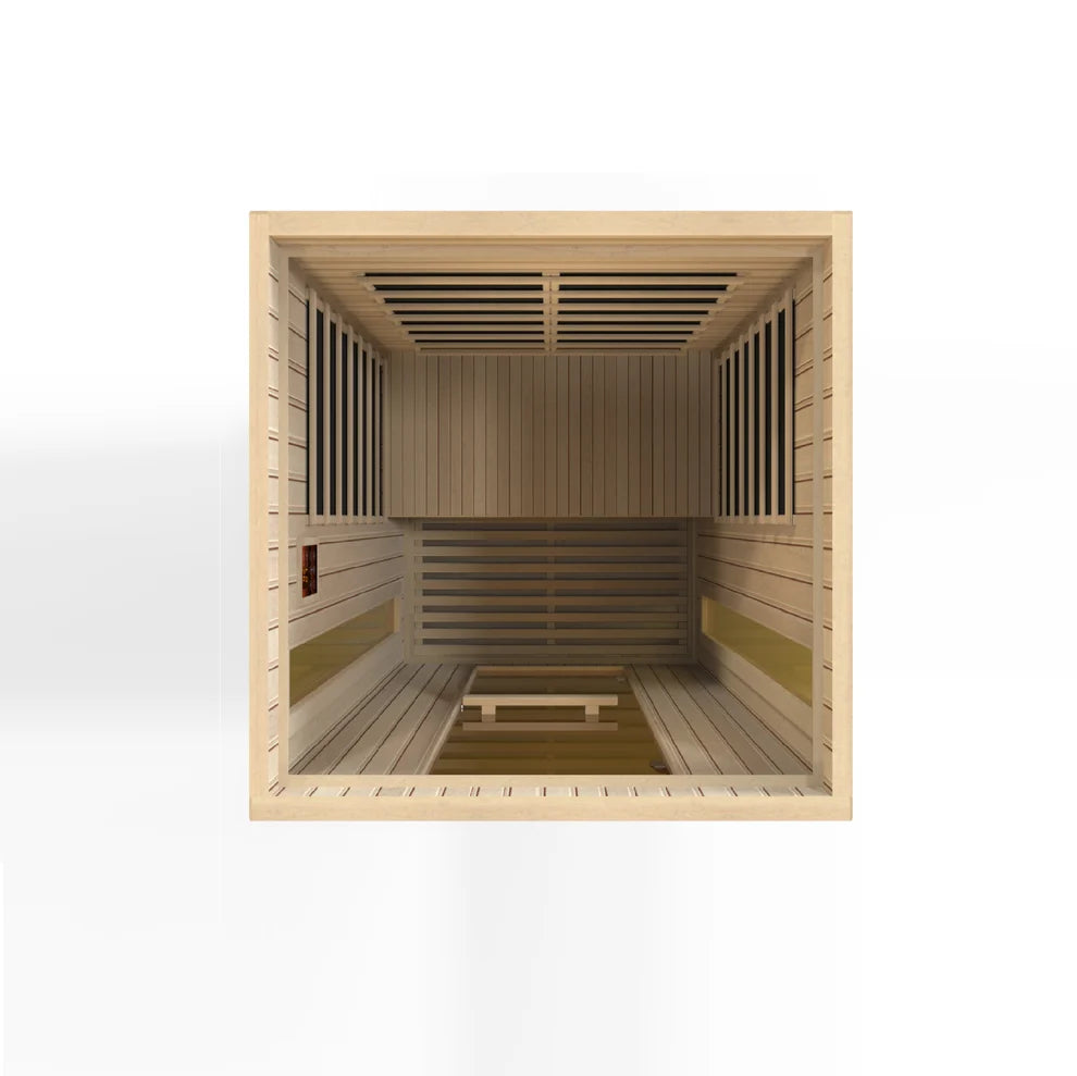 Maxxus "Serenity" Dual Tech 2 Person Low EMF FAR IR Sauna (MX-LS2-01)