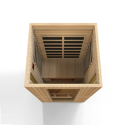 Maxxus "Serenity" Dual Tech 2 Person Low EMF FAR IR Sauna (MX-LS2-01)