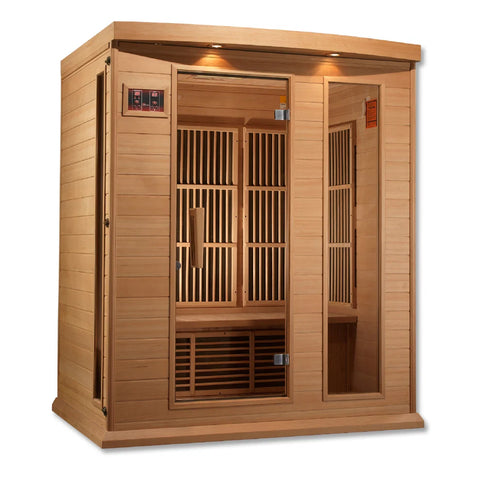 Maxxus 3 Person Low EMF FAR IR Sauna (MX-K306-01)