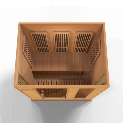 Maxxus 3 Person Low EMF FAR IR Sauna (MX-K306-01-CED)