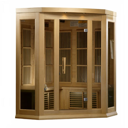 Maxxus 3 Person Low EMF FAR IR Sauna (MX-K356-01)