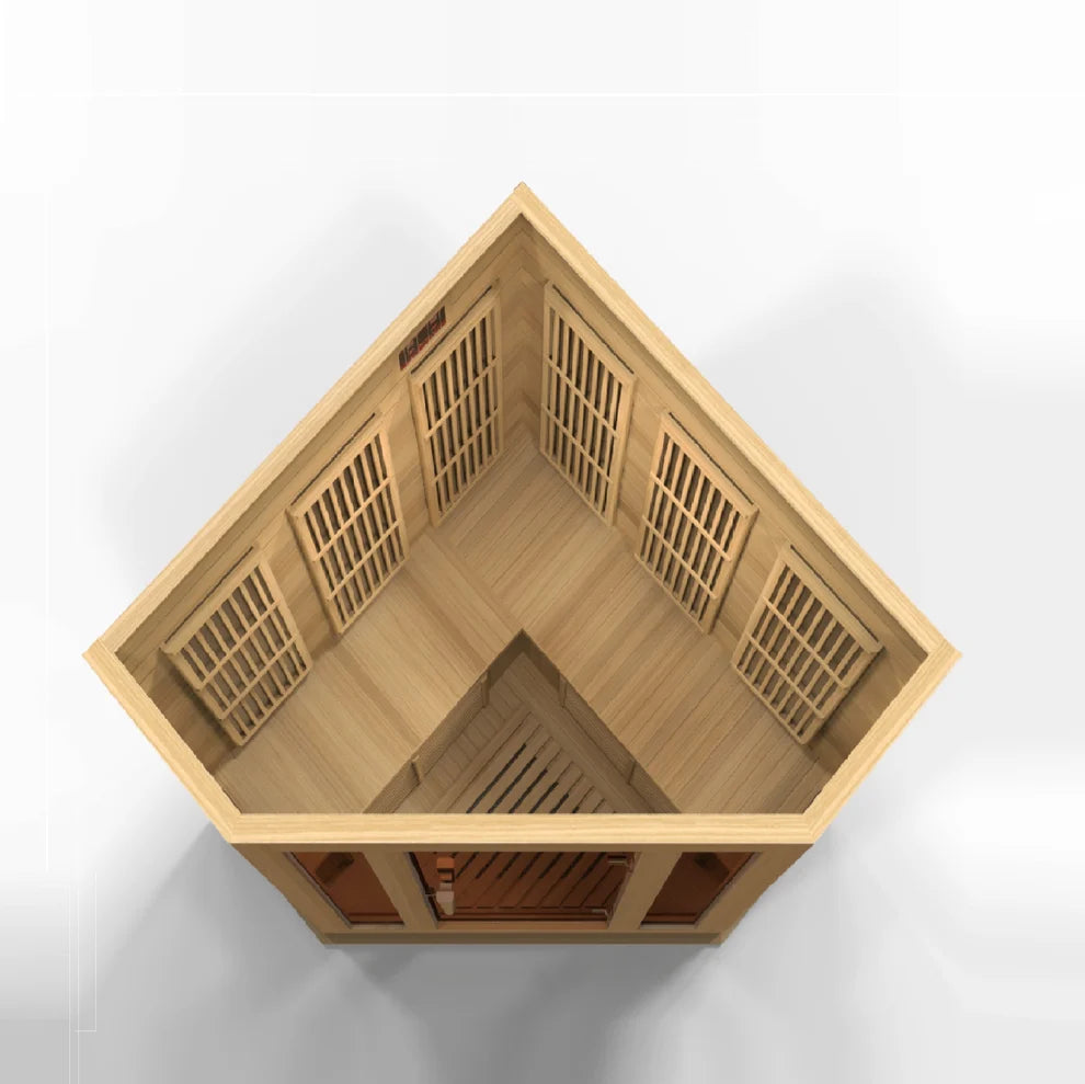 Maxxus 3 Person Low EMF FAR IR Sauna (MX-K356-01)