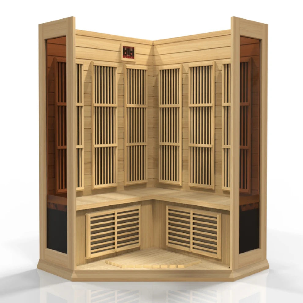 Maxxus 3 Person Low EMF FAR IR Sauna (MX-K356-01)