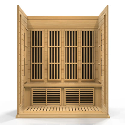 Maxxus 4 Person Low EMF FAR IR Sauna (MX-K406-01)