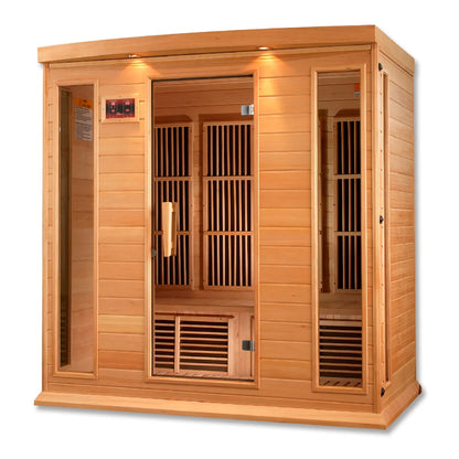 Maxxus 4 Person Low EMF FAR IR Sauna (MX-K406-01)