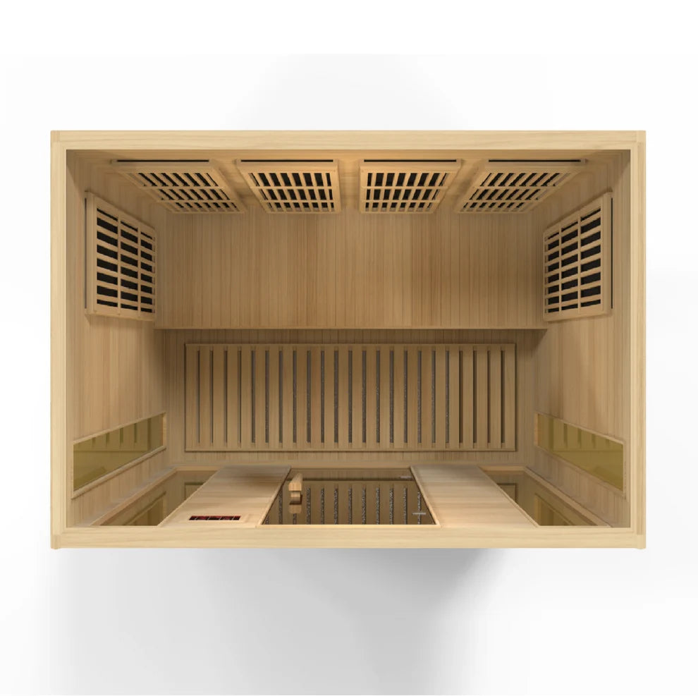 Maxxus 4 Person Low EMF FAR IR Sauna (MX-K406-01)