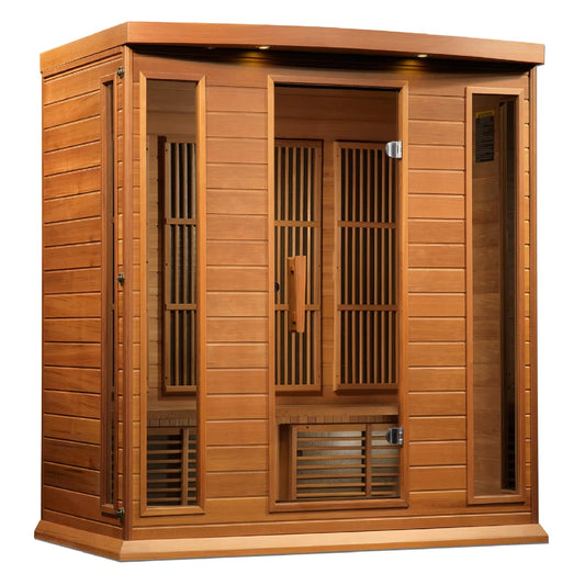 Maxxus "Chaumont" 4 Person Near Zero EMF FAR IR Sauna (MX-K406-01-ZF CED)